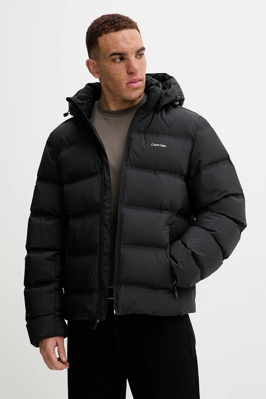 Îmbrăcăminte Calvin Klein geacă de puf LV04LD517G negru