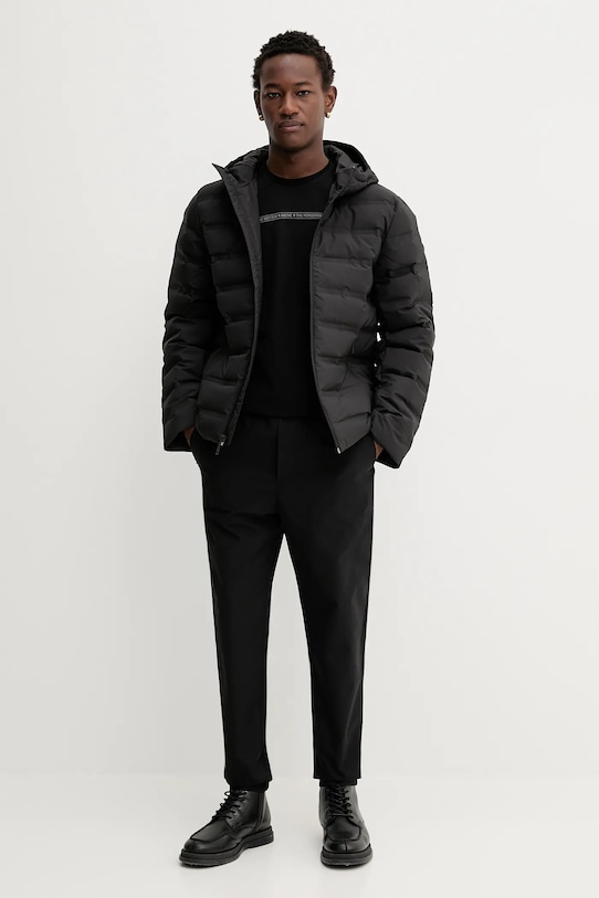 Пухова куртка Calvin Klein LV04LD521G чорний AW25