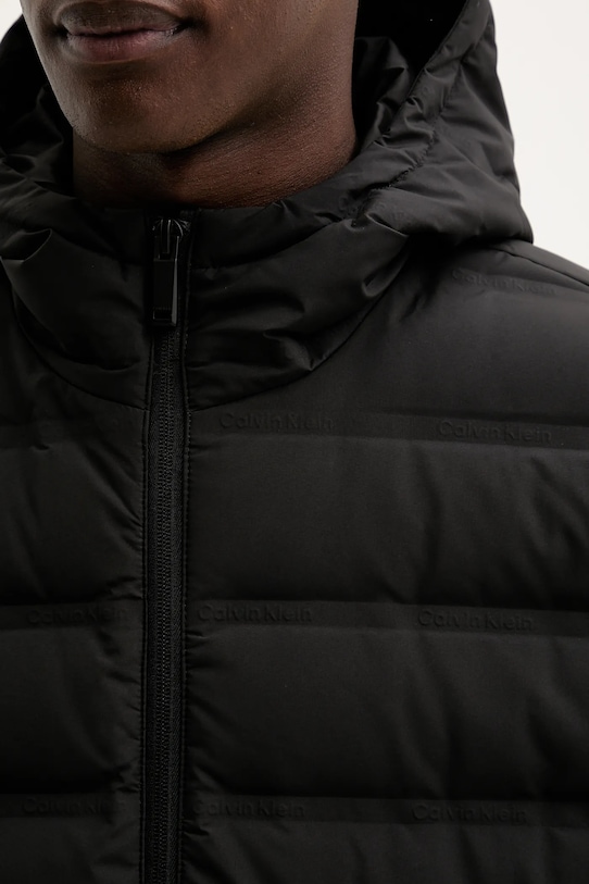 Пухова куртка Calvin Klein LV04LD521G чорний