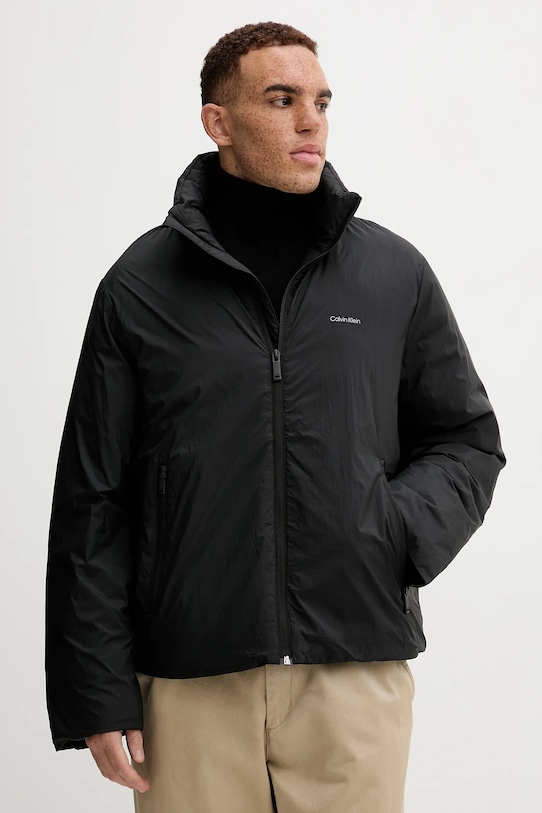 Пухова куртка Calvin Klein чорний LV04LD535G