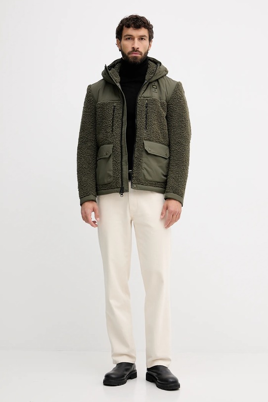 Blauer geacă WILCOCK BLUC01225 verde AW25
