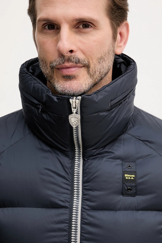 Blauer geacă de puf WISE bleumarin BLUC03024