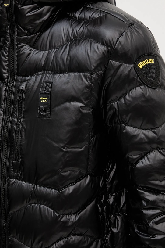 Blauer kurtka puchowa WAVE BLUC03074 czarny