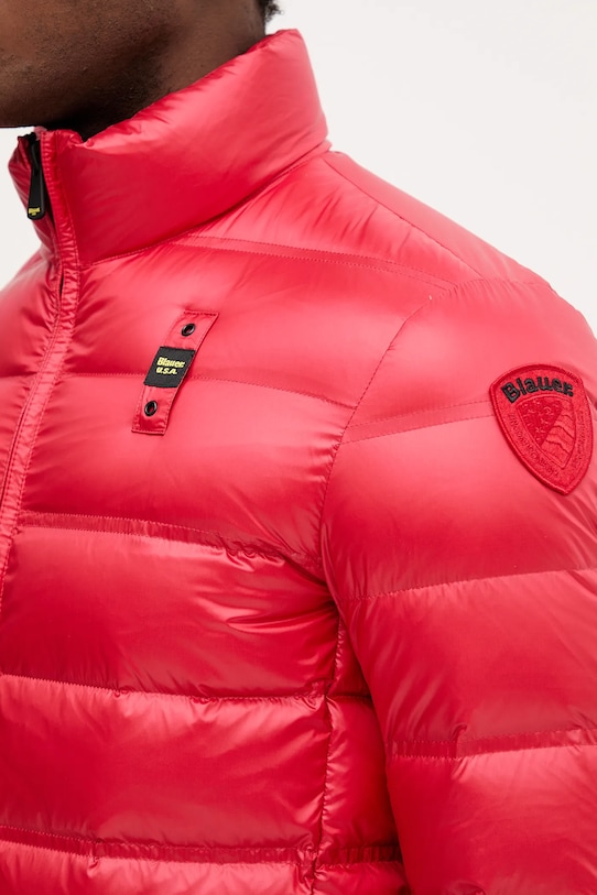 Péřová bunda Blauer BELMONT BLUC03090 červená