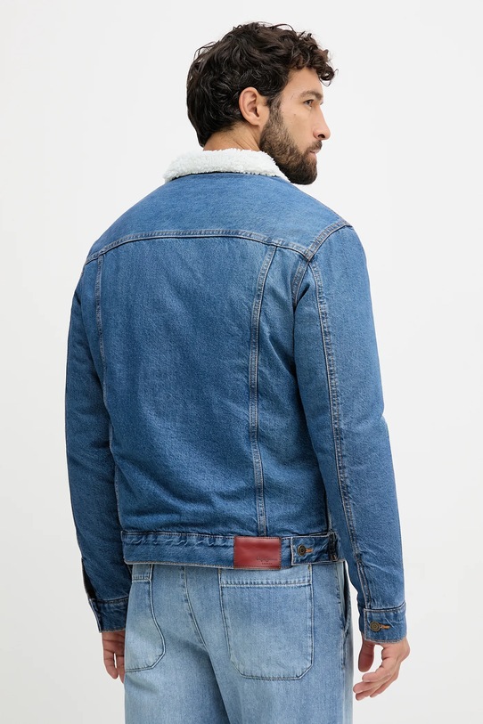 Odzież Pepe Jeans kurtka jeansowa PM40271604A0 niebieski