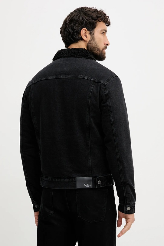 Odzież Pepe Jeans kurtka jeansowa PM40271609S0 czarny