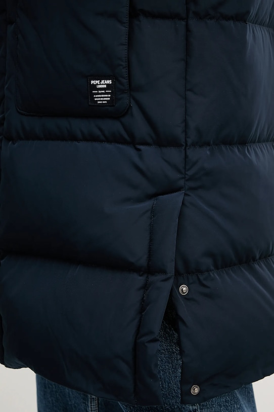 Páperová bunda Pepe Jeans PM4027168 tmavomodrá