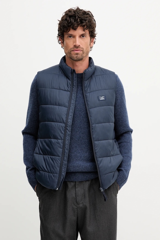 Pepe Jeans bezrękawnik bez kaptura granatowy PM4027189