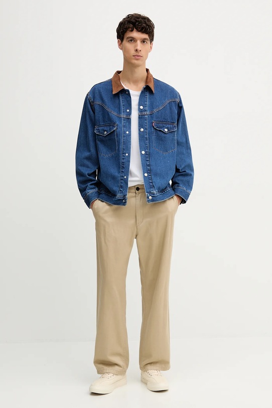 Levi's kurtka jeansowa 002WN niebieski AW25