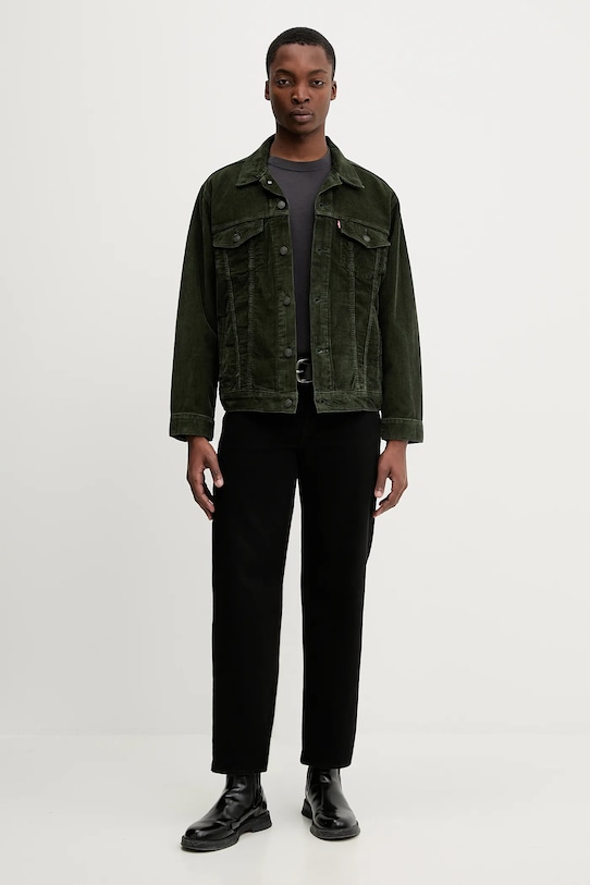 Levi's kurtka bawełniana A5782.0074 zielony AW25