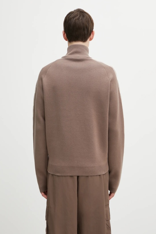 Odzież Puma x REPRESENT kardigan 632543 brązowy