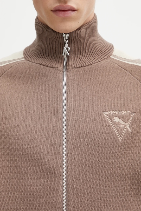 Puma x REPRESENT kardigan brązowy 632543
