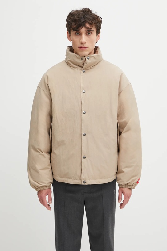 The North Face geacă de puf Redbox fara gluga bej NF0A8EGBBOX1