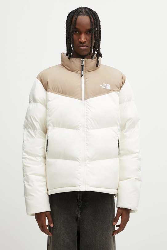 The North Face geacă Saikuru fara gluga bej NF0A853IDHS1