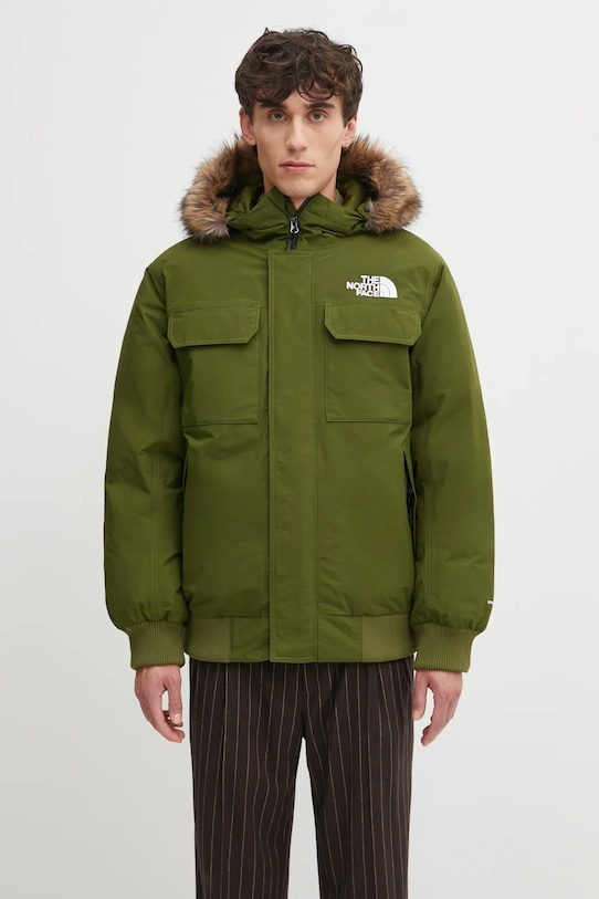 The North Face down jacket Mcmurdo Bomber with green NF0A5GD9BRI1