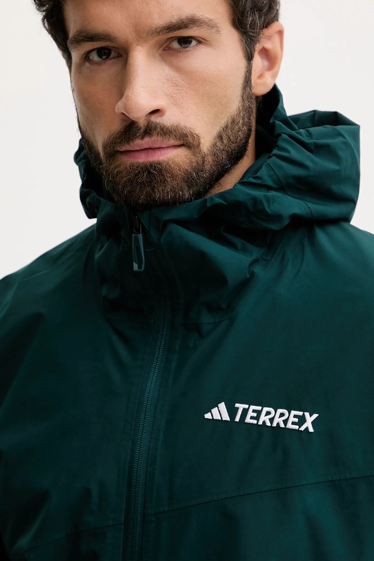 adidas TERREX kurtka przeciwdeszczowa Xploric 2L Gore zielony JL9748