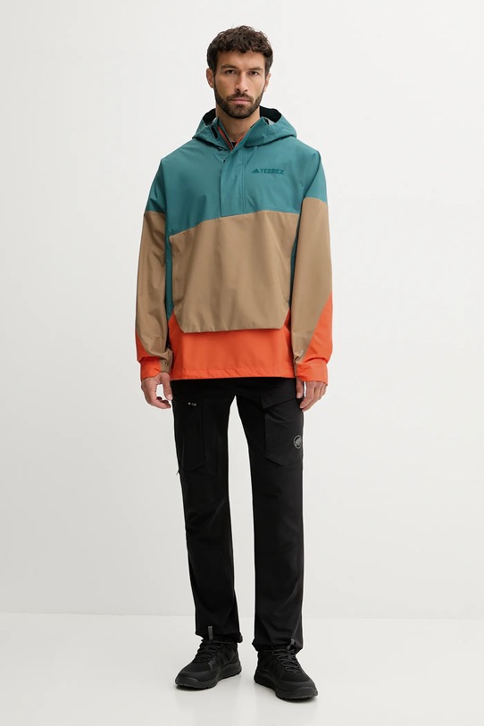 Куртка outdoor adidas TERREX Xploric 2.5L Anorak JL9753 зелёный AW25