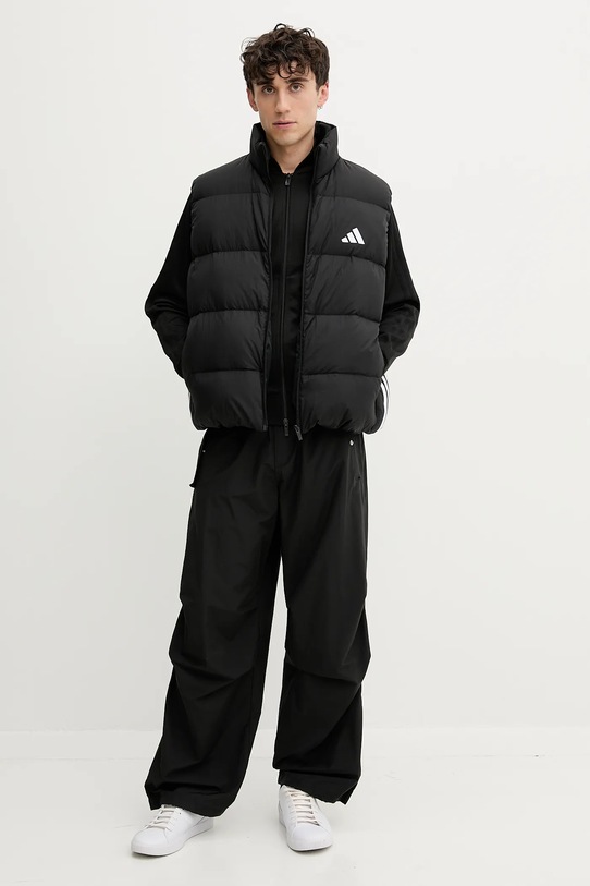 Αμάνικο μπουφάν adidas Essentials JM4078 μαύρο AW25
