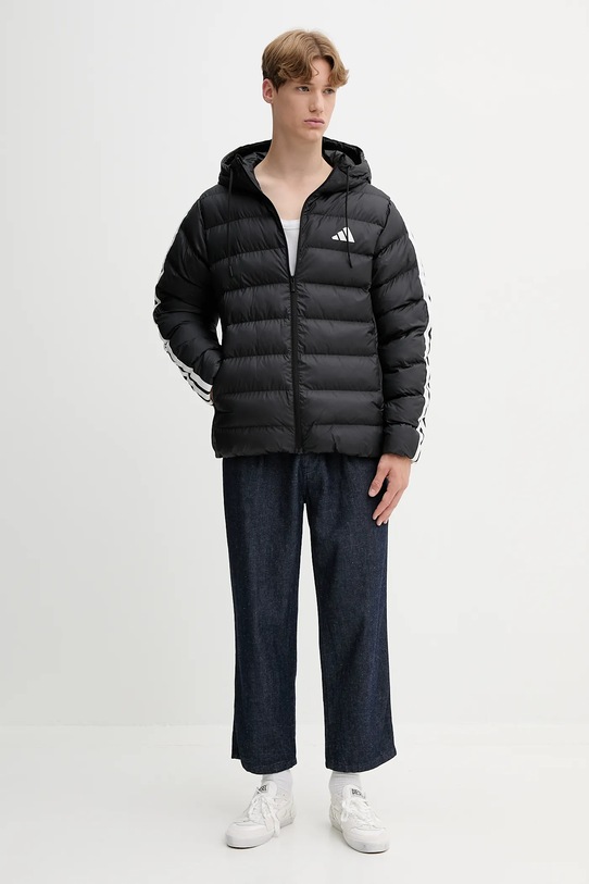 Μπουφάν adidas Essentials JM8355 μαύρο AW25