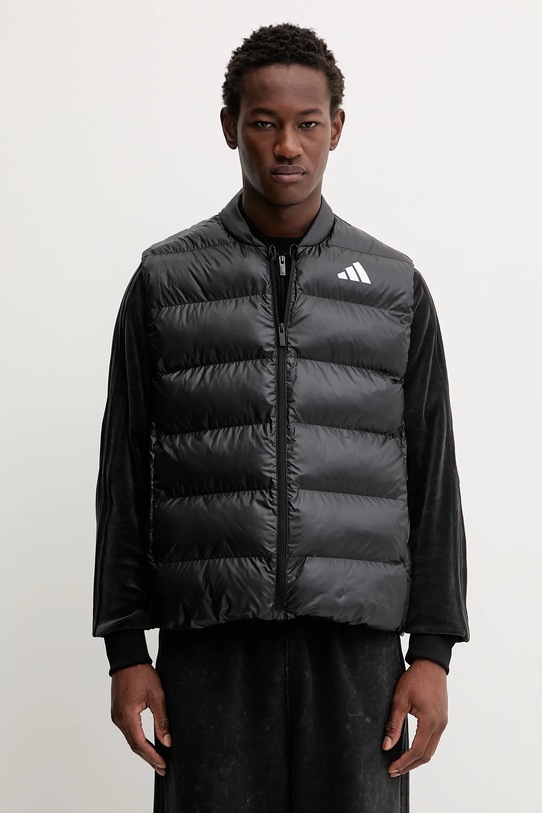 adidas bezrękawnik Essentials bez kaptura czarny JV7727