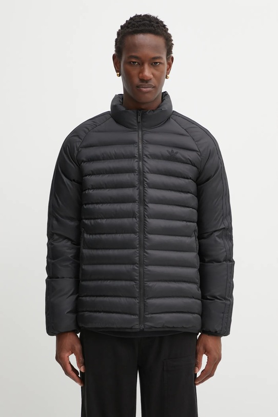 Μπουφάν adidas Originals Padded Coll μόνωση μαύρο JW5844