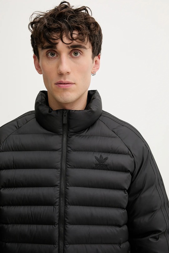 Μπουφάν adidas Originals Padded Coll μαύρο JW5844