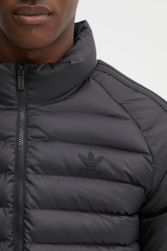 Μπουφάν adidas Originals Padded Coll μαύρο JW5844