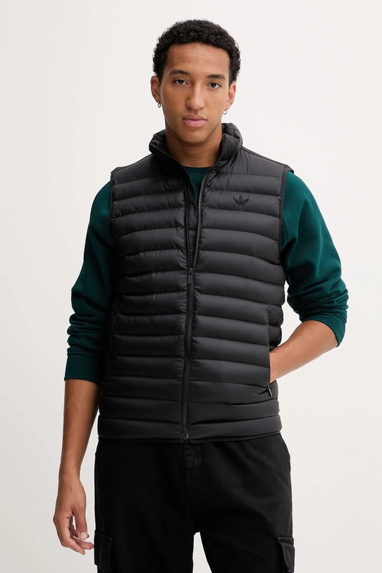 Vesta adidas Originals Padded Vest jemné zateplenie čierna JW5845