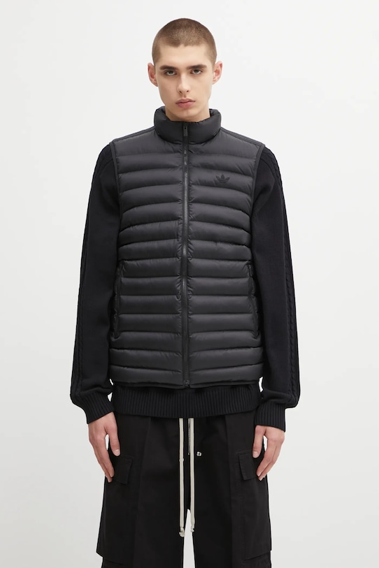adidas Originals vestă Padded Vest fara gluga negru JW5845