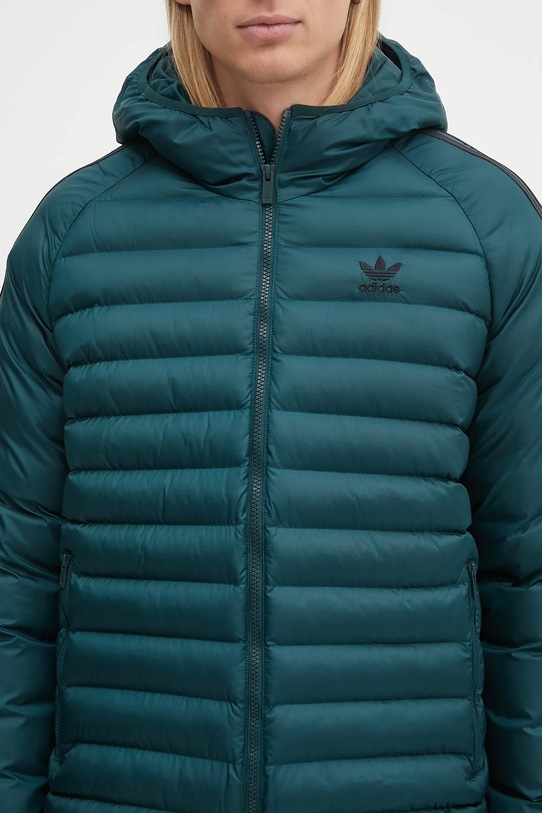 Bunda adidas Originals Pad Hooded zelená JX4116