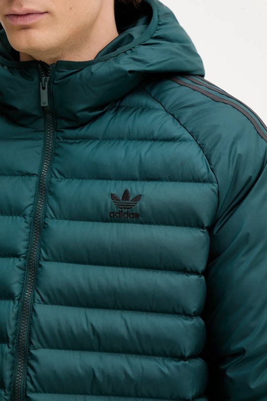 adidas Originals kurtka Pad Hooded JX4116 zielony