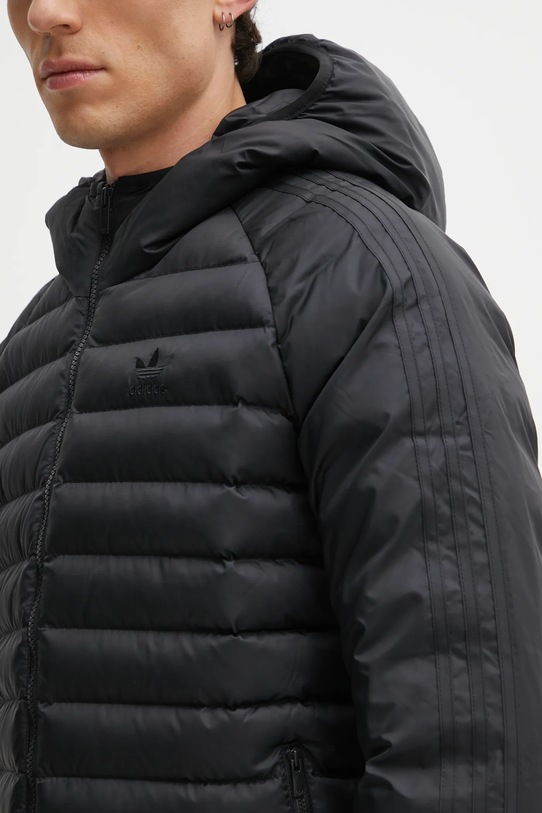 adidas Originals kurtka Pad Hooded czarny JX4117