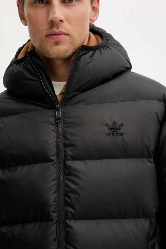Μπουφάν adidas Originals Commercial Puff JX4123 μαύρο