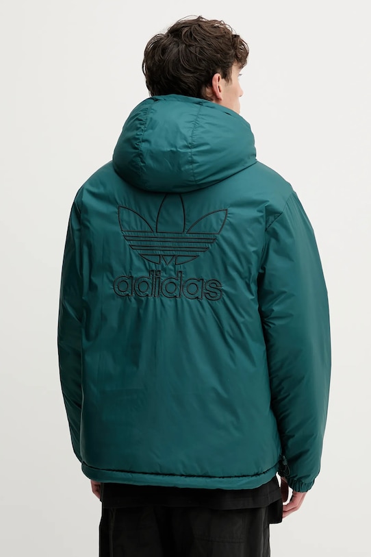 adidas Originals geacă cu două fețe Adicolor JX6447 negru