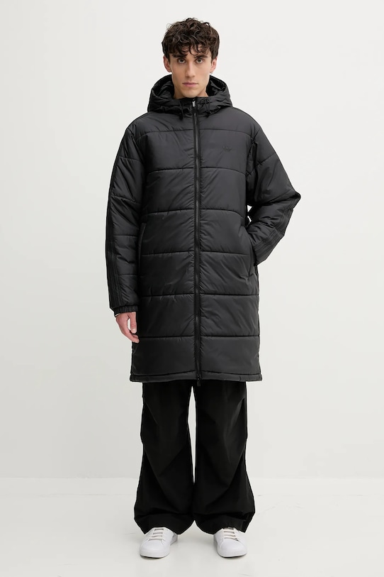 adidas Originals giacca Adicolor foderato nero KA0828