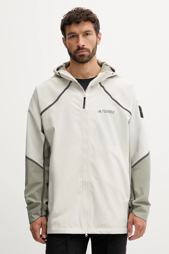 Μπουφάν adidas TERREX άλλο μπεζ KC2342