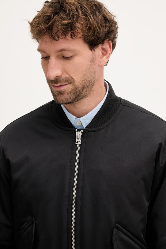 Куртка-бомбер Tommy Hilfiger чорний MW0MW40593