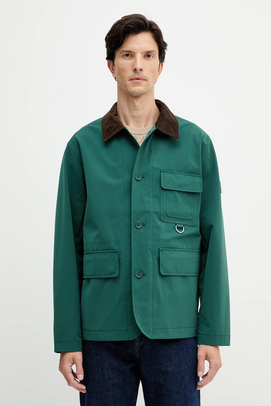 Куртка Tommy Hilfiger без підкладки зелений MW0MW40596