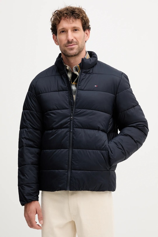 Tommy Hilfiger kurtka bez kaptura granatowy MW0MW41982