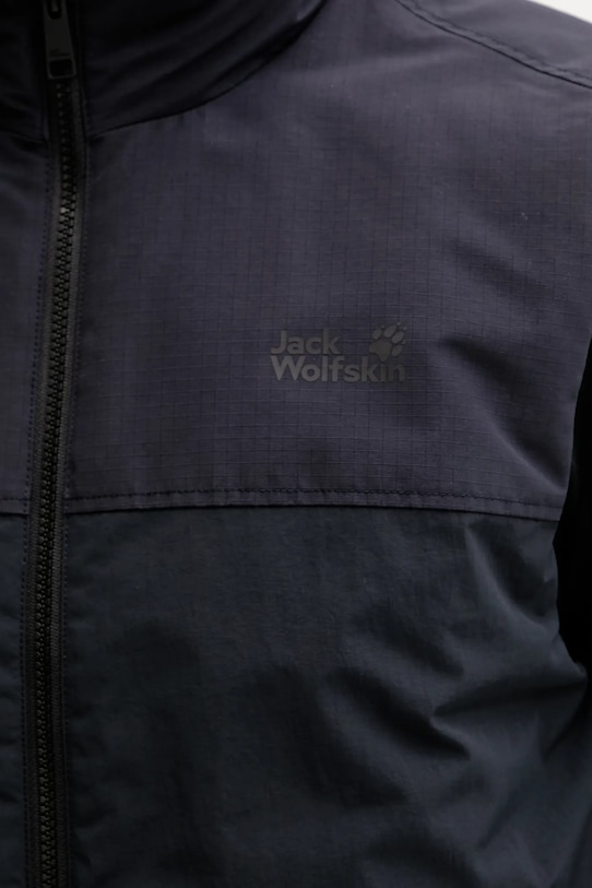 Jack Wolfskin vestă GLACIER SHIELD VEST A65025 bleumarin