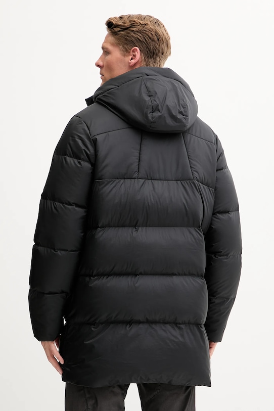 Odzież Jack Wolfskin kurtka puchowa ICY HILL A65049 czarny
