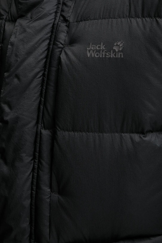 Páperová bunda Jack Wolfskin ICY HILL A65049 čierna