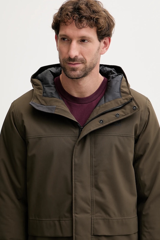 Jack Wolfskin geacă COLD CAMP verde A65022