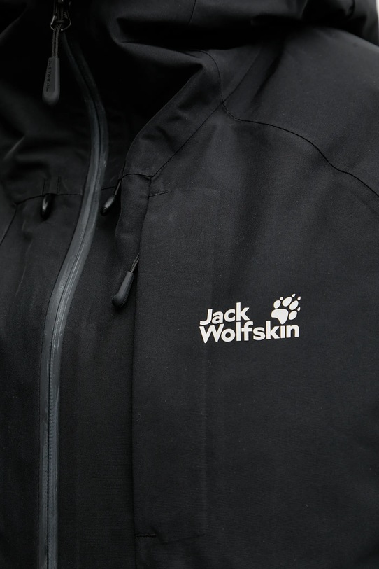 Jack Wolfskin kurtka sportowa puchowa ICECAPE A65299 czarny
