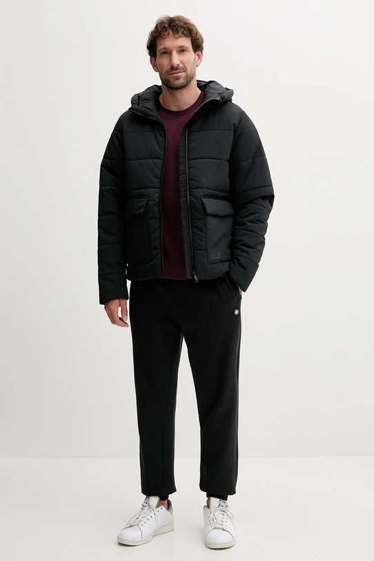 Μπουφάν Jack Wolfskin NORTHERN LITE A65023 μαύρο AW25