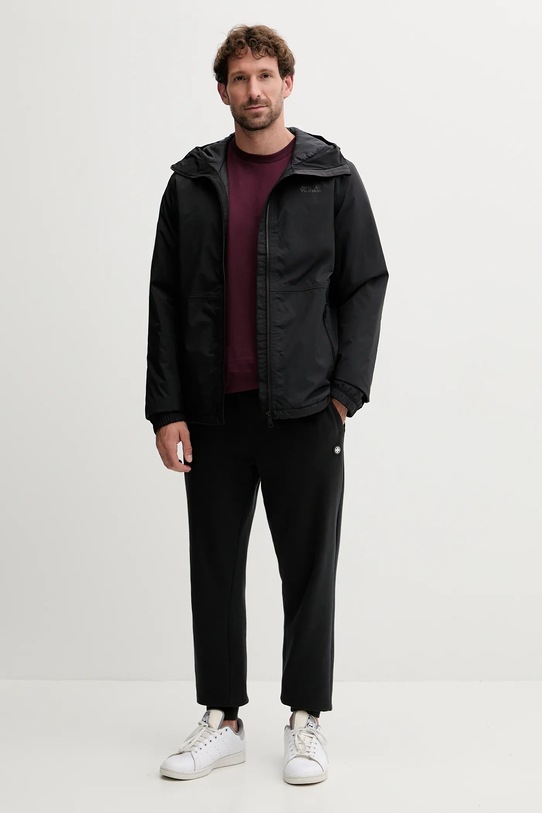 Μπουφάν Jack Wolfskin PAMIR A65048 μαύρο AW25