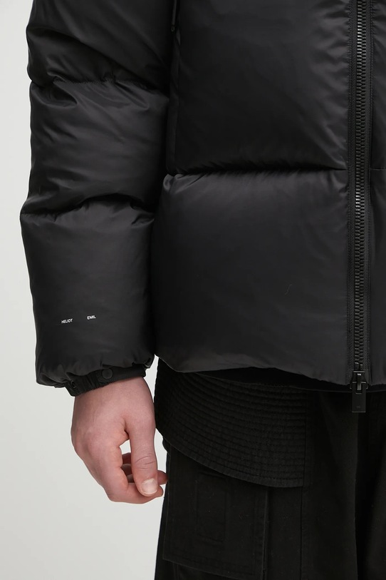 Μπουφάν με επένδυση από πούπουλα Heliot Emil PREAW25.M.02.093.BLK01. μαύρο