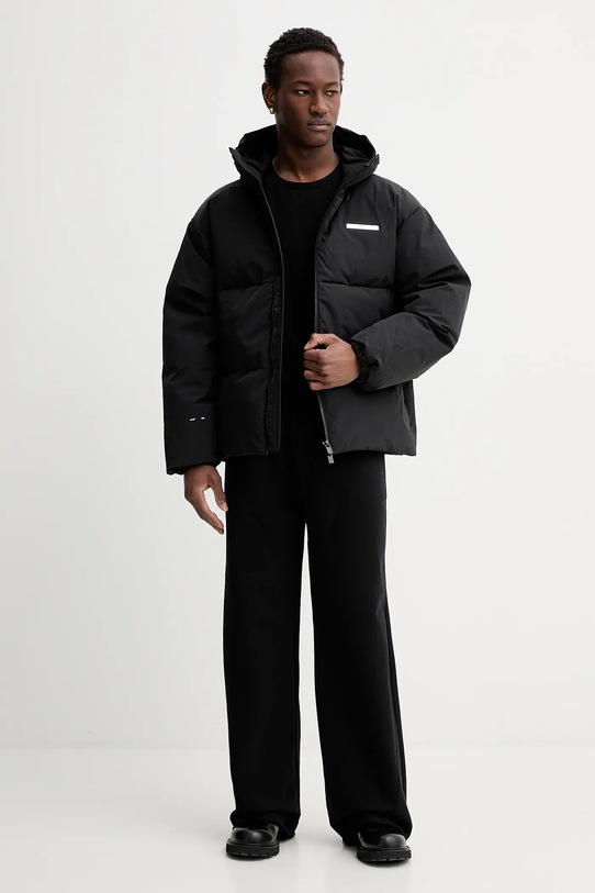 Heliot Emil pehelydzseki AW25.M.02.093.BLK01.CO fekete AW25