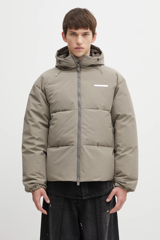 Heliot Emil kurtka puchowa pozostałe beżowy AW25.M.02.093.DST19.CO