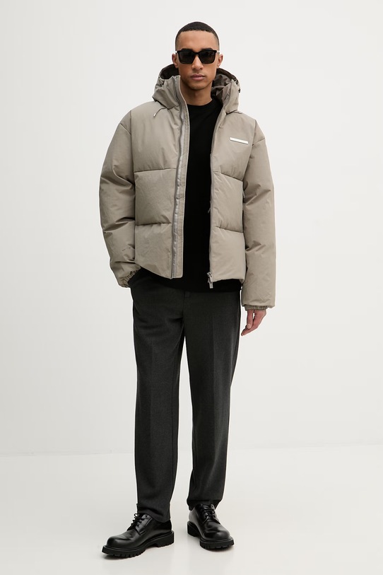 HELIOT EMIL kurtka puchowa męska AW25.M.02.093.DST19.CO beżowy AA00